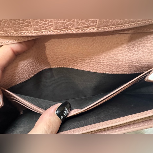 Gucci Pink Leather Wallet - Picture 12 of 17